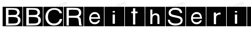 BBCReithSerif Medium字体转换